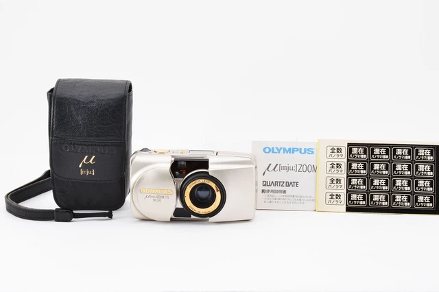 Olympus Mju μ Zoom 115 Deluxe Point & Shoot 35mm Film Camera JAPAN [Near Mint]