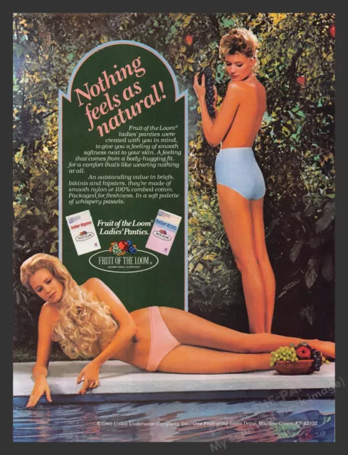 FUNPALS & UNDEROOS Fruit of the Loom 1980s Print Advertisement Ad 1986  $13.99 - PicClick