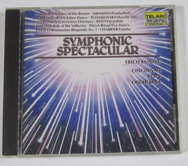ERICH KUNZEL, CINCINNATI Pops Orchestra – Symphonic