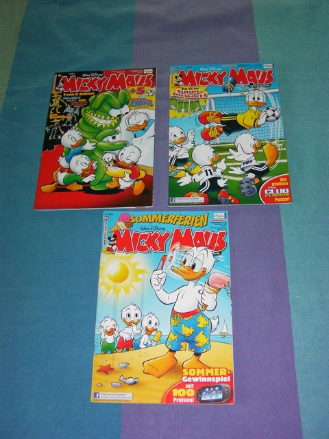 Konvolut Micky Maus Hefte von 2012 aus dem Egmont Ehapa Verlag! TOP!