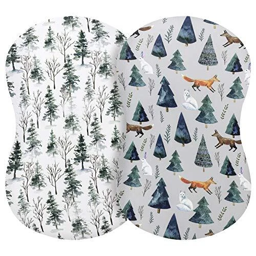Pobi Baby - 2 Pack Premium Bassinet Sheets for Standard Bassinets - Ultra-Sof...
