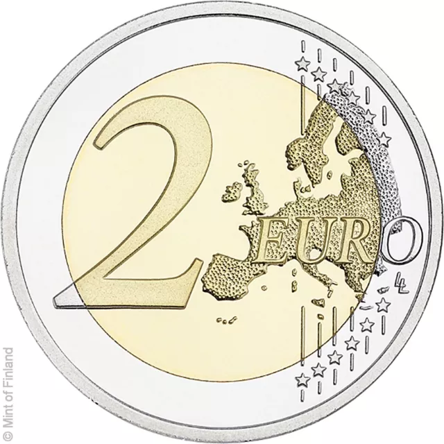 2 Euro Gedenkmünze Finnland 2017 bfr. - Finnische Natur 2