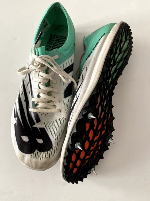 NEW BALANCE WOMEN S LD5v5 Track Shoe White Munsell Flame 12 M