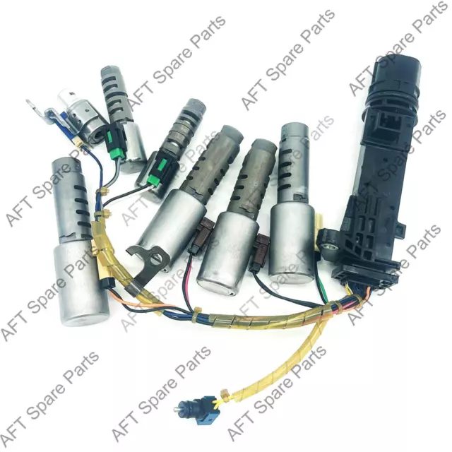 Transmission Solenoids Set With Harness U760 U760E For TOYOTA LEXUS 6-Speed