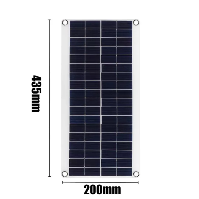 Flexible Solar Panel Solar Modul Ladegerät Mit Auto Ladegerät Für RV Anhänge EGG