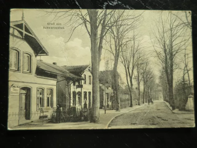 FP AK Gruß aus Schwarzenbek 16.8.1915 nach Sande bei Bergedorf