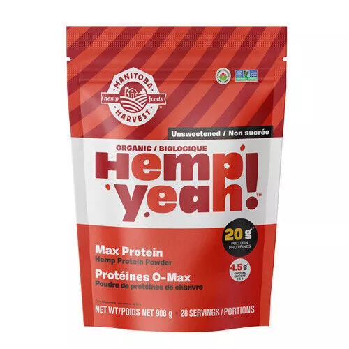 Hemp Yeah Max Protein Organic Unsw 908 Grams By Manitoba Harvest