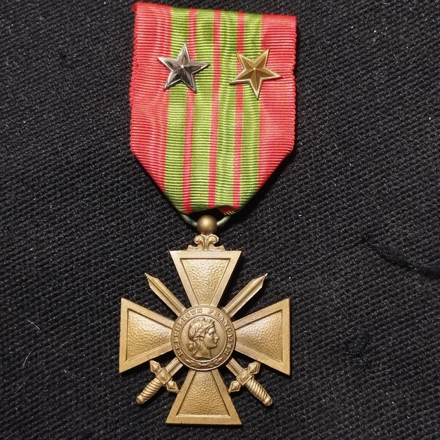 Médaille Militaire 39/45 - Taille Ordonnance - Décoration Française - Occasion