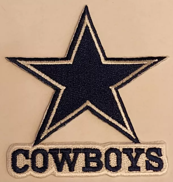 Dallas Cowboys vintage embroidered iron on Patch 3 Vintage Cowboy Joe