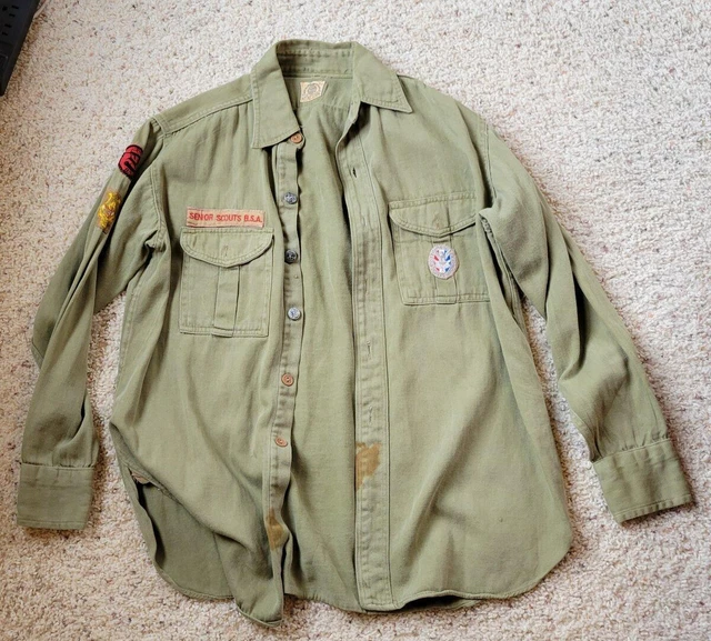 VINTAGE 1930S BSA Senior Boy Scouts Uniform Type 2 Eagle Patch KRS