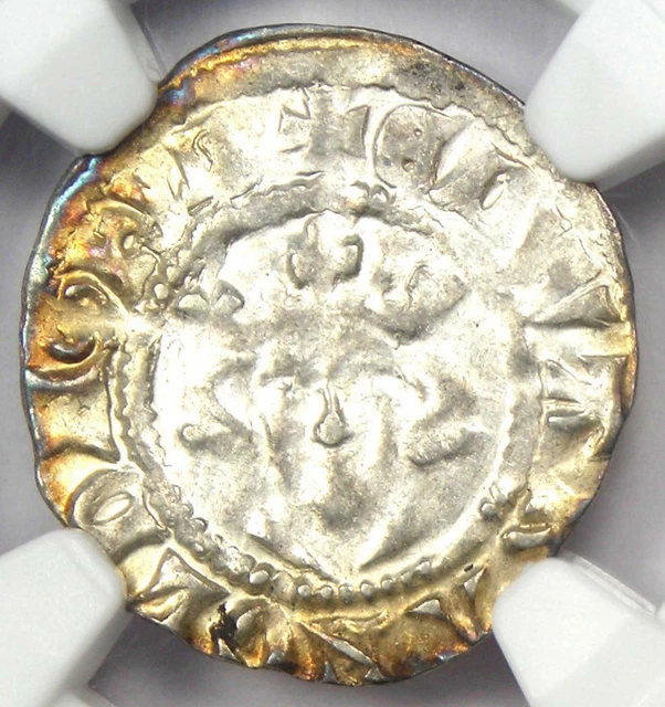 Britain England Edward I Penny Coin 1279-1307 AD - Certified NGC MS63 (BU UNC)