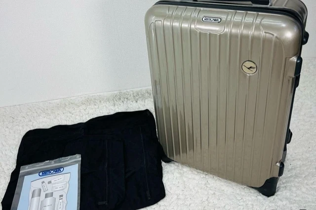 RIMOWA Lufthansa Salsa Business ゴールド 2輪 RIMOWA LUFTHANSA SALSA 35L Gold 2-wheels Carry Case Suitcase