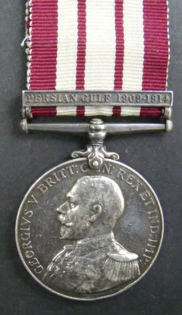 GB Original Medal: NGS Persian Gulf 1909-14, Johns, Stoker, HMS Fox