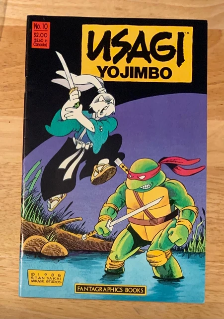 Usagi Yojimbo #10 1st App Jei-san 1st Usagi & TMNT Early Leonardo Fantagraphics