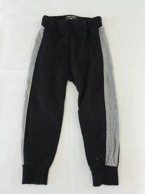 Ragazzi Joggers Next Age 3-4 anni gamba ammanettata lato dente cane nero 12036