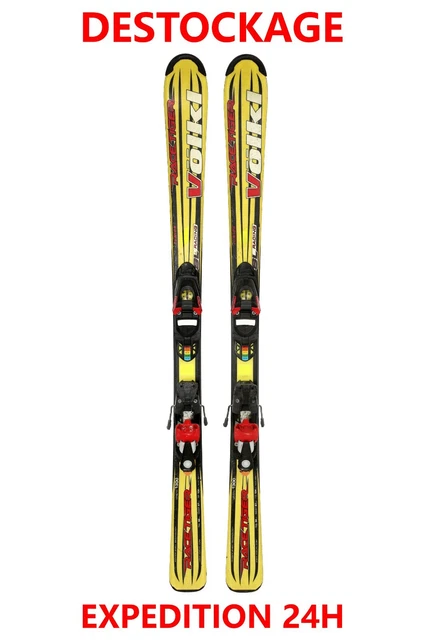 Ski Enfant Elan PRO RACE 120 Cm (1m20) Avec Fixations – Occasion Contrôlé
