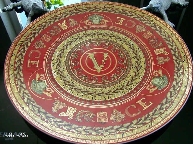 Rosenthal Versace Christmas Virtus Holiday 2021 Platz/-Wandteller 33 cm *NEU*