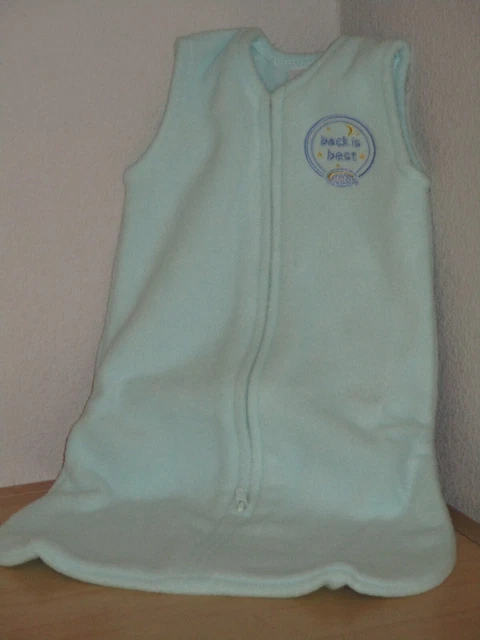 Halo SleepSack Baby Wearable Swaddles Mint Green Fleece Preemie New Bag