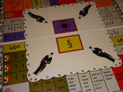 Dice Gentlemen bitten zur Kasse, Brettspiel, Schmidt Spiel 1966 2