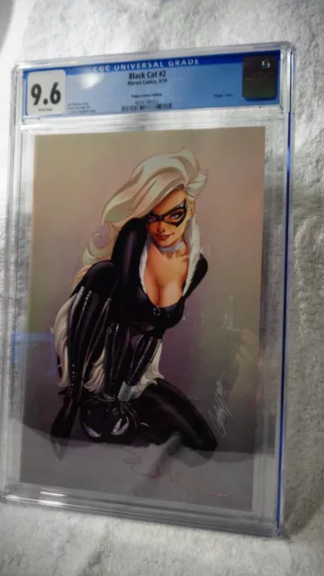 Black Cat 2 J Scott Campbell Superior Spiderman 20 Virgin Homage Variant Cgc 9.6