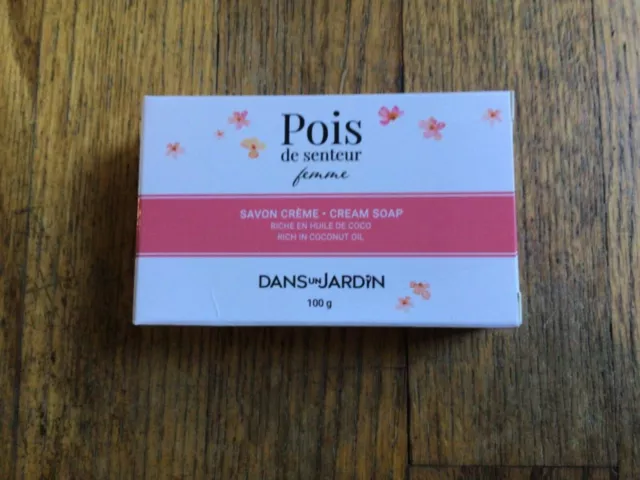 NIB-Pois de senteur femme by Dans un Jardin Bar Soap