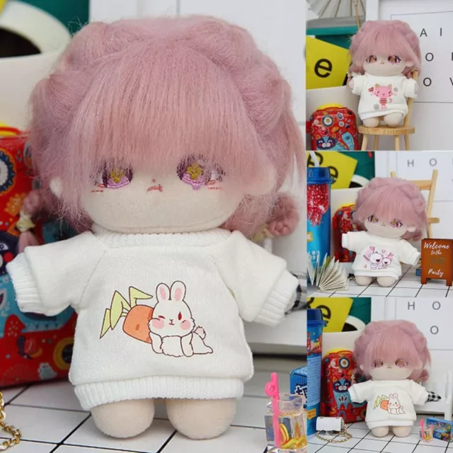 Fashion Doll Hoodies Handmade Clothes Tops  10/15cm Cotton Dolls