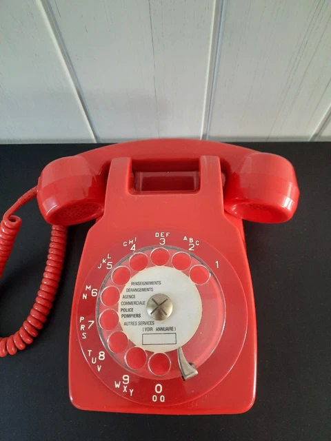 ANCIEN TELEPHONE GRIS A CADRAN SOCOTEL S63 A CADRAN ANNEE 70 . Bel etat . EUR 34,90 - PicClick FR