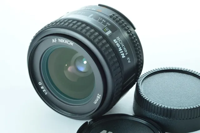 【Near Mint】Nikon AF FX NIKKOR 28mm f/2.8D Lens with for Nikon DSLR Cameras