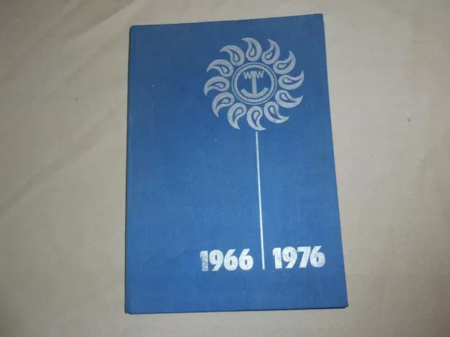 altes DDR Buch VEB Waschgerätewerk Schwarzenberg 1966-1976