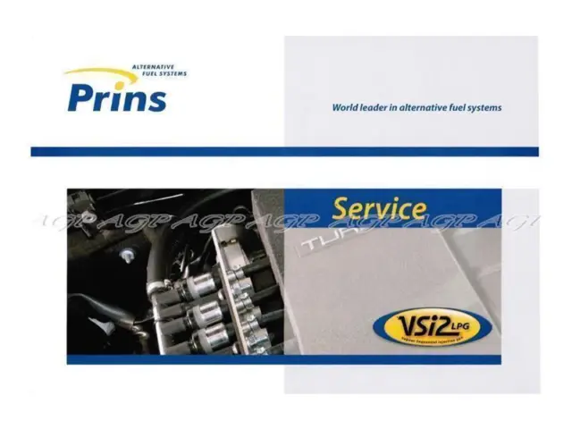 Prins VSI 2 Serviceheft LPG Autogas Betriebsanleitung Checkheft Kundendienstfeht