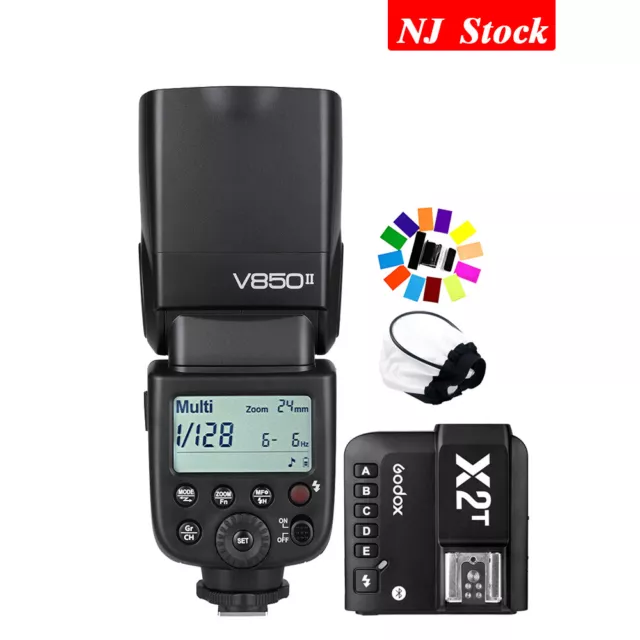 Godox V850II Camera Flash Speedlite 2.4G X2T Bluetooth Trigger F Canon Sony Fuji