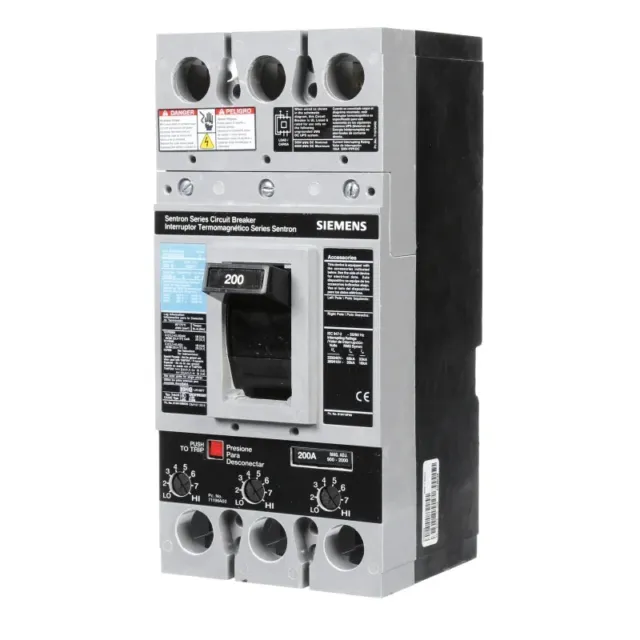 NIB - Siemens - FXD63B200 - Molded Case Circuit Breaker - 200A, 3-Phases, 600V