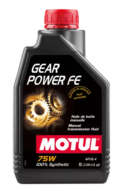 Motul Gear Power 75W 1 lt Olio Cambio Differenziale Trasmissioni 100% Sintetico