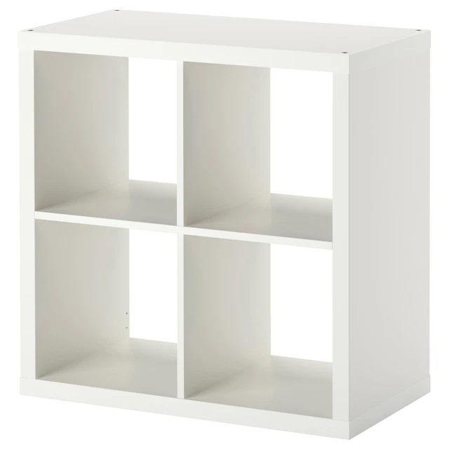 IKEA KALLAX REGAL Bücherregal Wandregal Raumteiler Weiss Aufbewahrung
