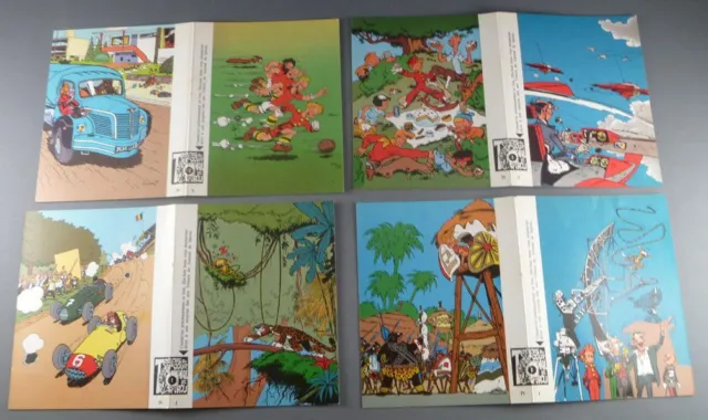 Spirou - Série Complète de 36 Cartes Postales Trésor Journal Franquin 1985 2