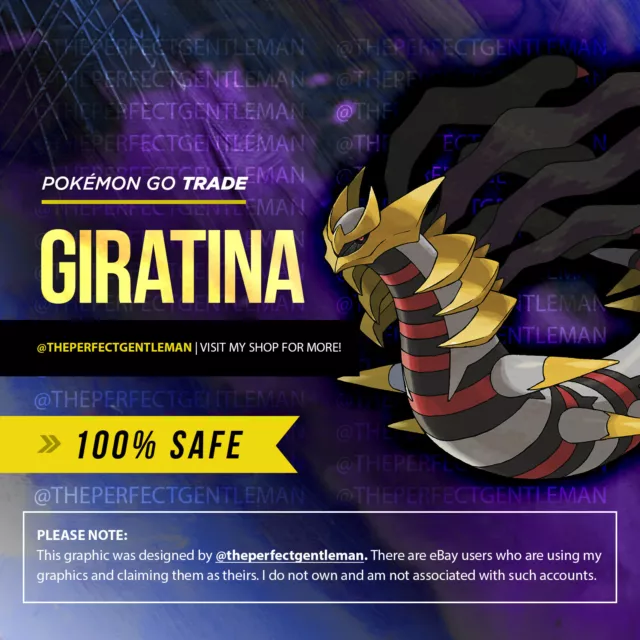 GIRATINA Origin Form Pokemon GO (30 days of friendship)