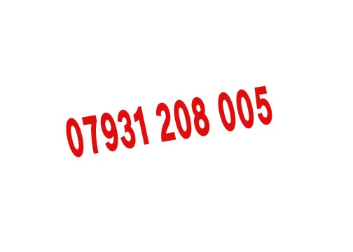 Numero Di Cellulare Vip Golden Easy Memorable Uk/Sim Platino (Rete Ee) B 66 3