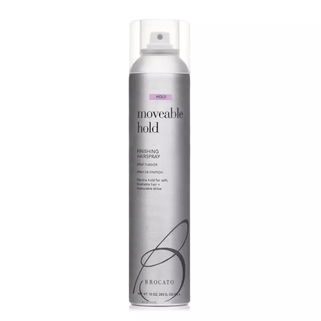 Moveable Hold Finishing Hairspray (50% VOC), 10Oz | Exceptional Control and Bril