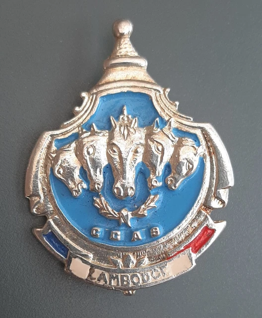 Insigne Original Légion Étrangère 2° REI Nîmes – N°002, Très Bon état