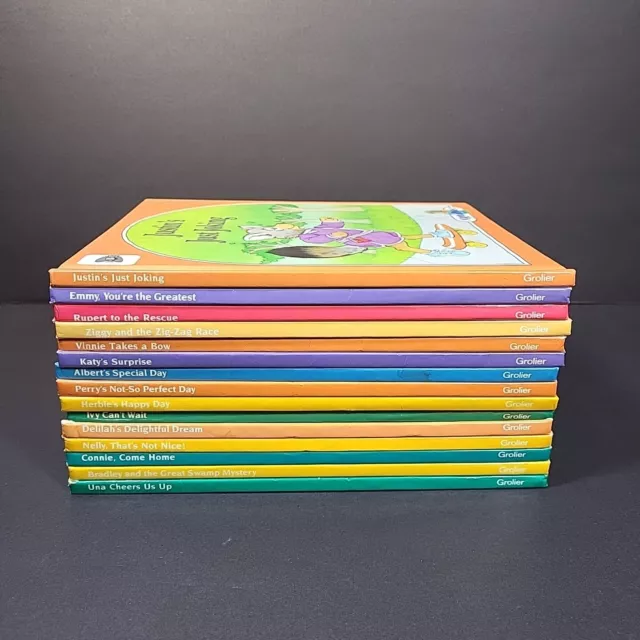 Vintage AlphaPets Alpha Pets Lot of 15  Alphabet A-Z Books 1990s Childrens HC