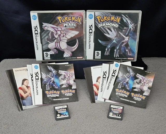POKÉMON DIAMOND AND Pearl Version Nintendo DS Genuine UK PAL Boxed With