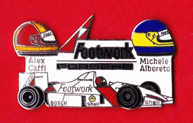 Pin's / Badge PORSCHE N° 503 MFS FOOTWORK F1