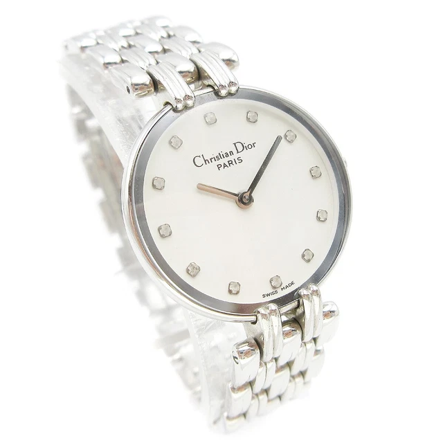 Christian Dior D44-120 Bagheera Quartz Ladies Watch AH9022 Swiss Made 67696