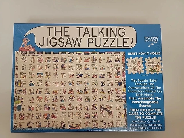 レア THE TALKING JIGSAW PUZZLE 560p レア THE TALKING JIGSAW PUZZLE