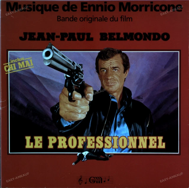 Ennio Morricone - Le Professionnel (Bande Originale Du Film) LP (VG/VG) .