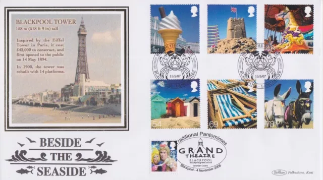 Gb Stamps Very Rare Benham Ltd Edn First Day Cover Beside The Seaside 6