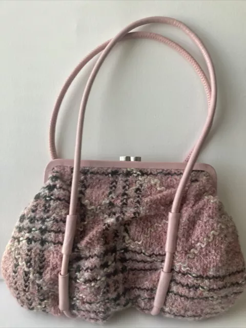 Sigrid Olsen Vintage Acrylic/Wool Satchel Purse