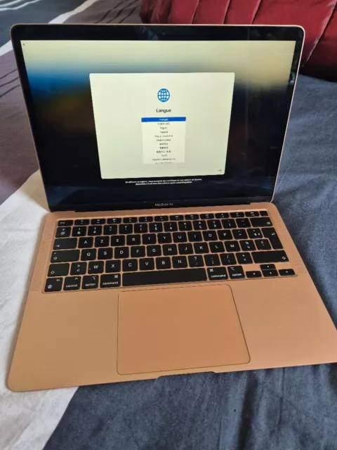 Apple MacBook Air 13" (256 Go SSD, M1, 8 Go) couleur OR ROSE