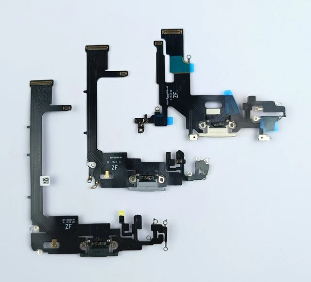 Accessoire Réparation IPhone DBEIXIWEI Câble Flex Chargeur IPhone 11 Pro - Port De Rechange - Noir Port De Charge Remplacement - Foto 2