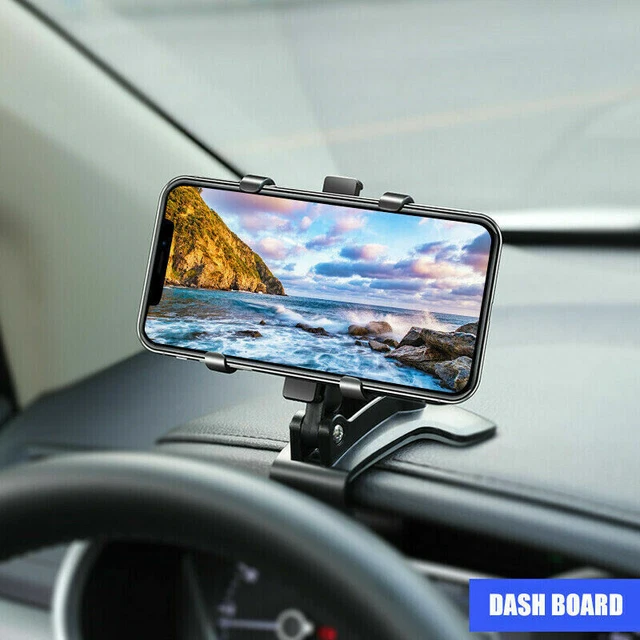 Spida Mount 360° Universal Cell Phone Car Dashboard Holder Stand Bracket Clip US
